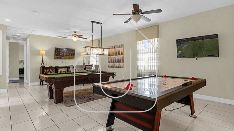 Vila 7Q Temática c/ Piscina – 6mi Disney