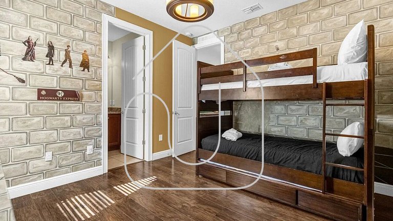 Vila 7Q Temática c/ Piscina – 6mi Disney
