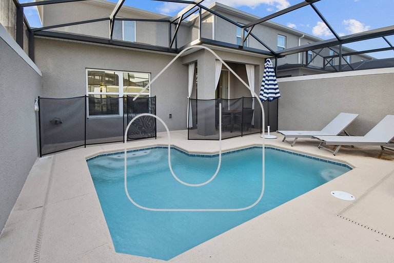Casa Disney | Piscina Privativa no Storey Lake