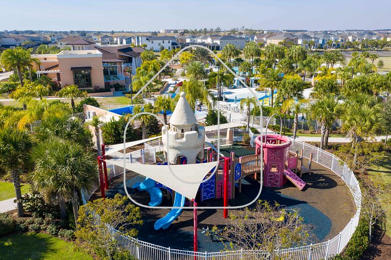 Casa 5Q c/ Piscina no Solara – 20min Disney