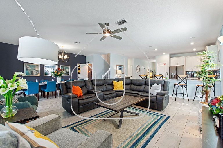 Casa 7Q c/ Piscina + Cinema na Disney