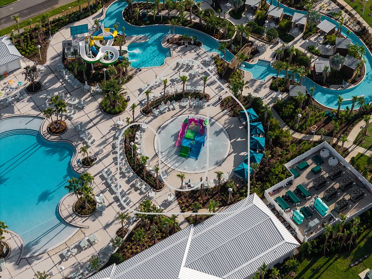 Mansão 8Q c/ Piscina e Game Room – Windsor Cay