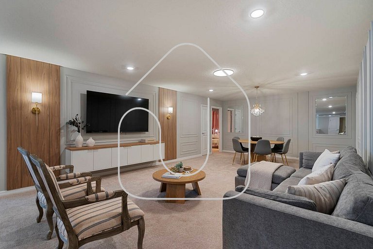 Mansão 8Q c/ Piscina e Game Room – Windsor Cay