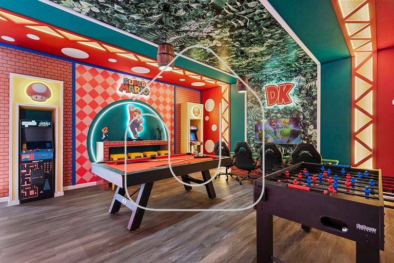 Mansão 8Q c/ Piscina e Game Room – Windsor Cay