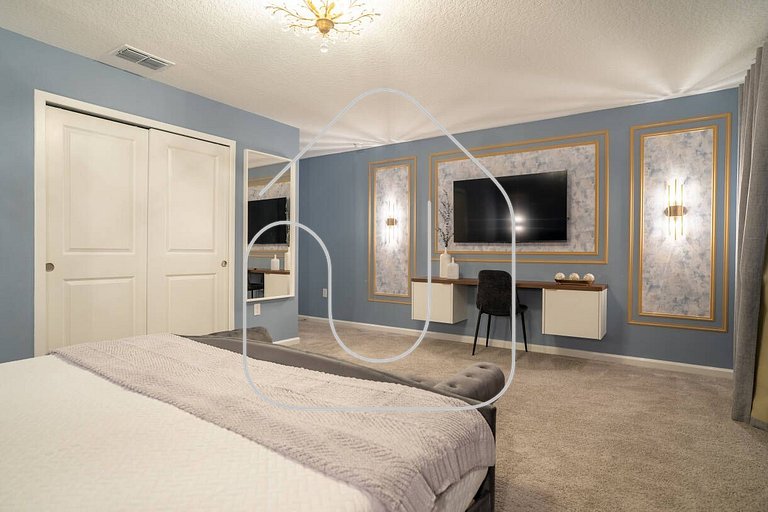 8BR Home w/ Theater & Pool – Solara Resort