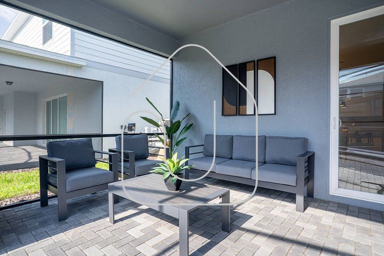 Mansão 10Q Temática c/ Piscina – Windsor Cay