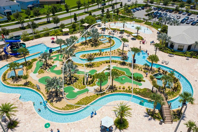 Casa 9Q em Resort c/ Piscina – 11km da Disney