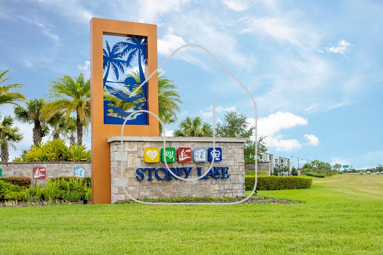 Casa 9Q em Resort c/ Piscina – 11km da Disney