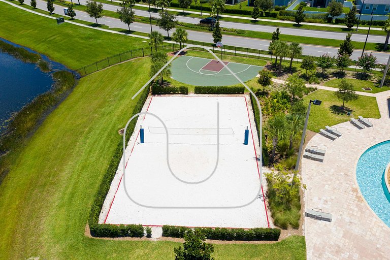 Casa 9Q em Resort c/ Piscina – 11km da Disney