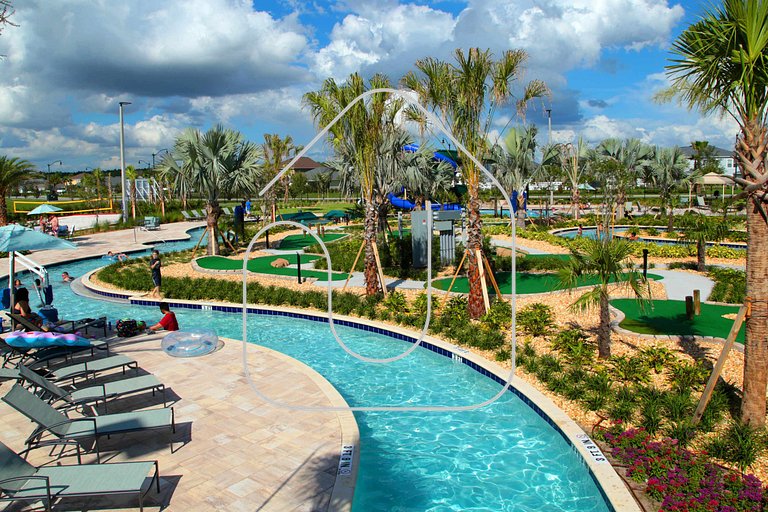 Casa 9Q em Resort c/ Piscina – 11km da Disney