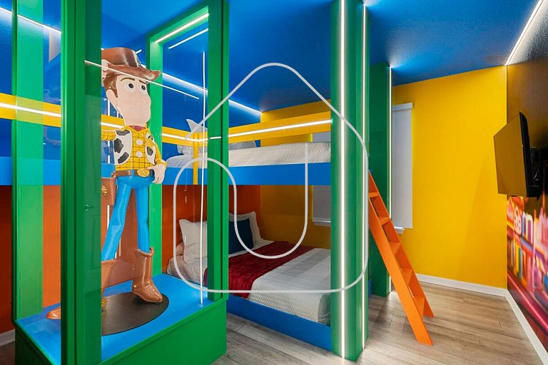 Casa 10Q c/ Piscina e Temática Disney