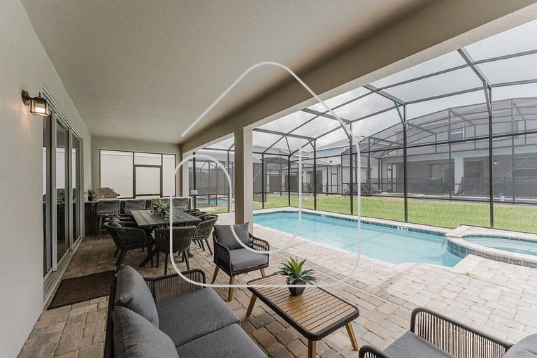 9BR Home w/ Pool at Solara — Near Disney