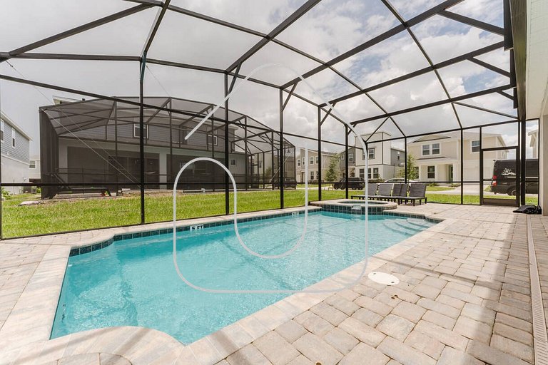 9BR Home w/ Pool at Solara — Near Disney
