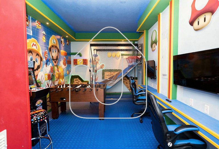6BR Home w/ Pool, Theater & Game Room
