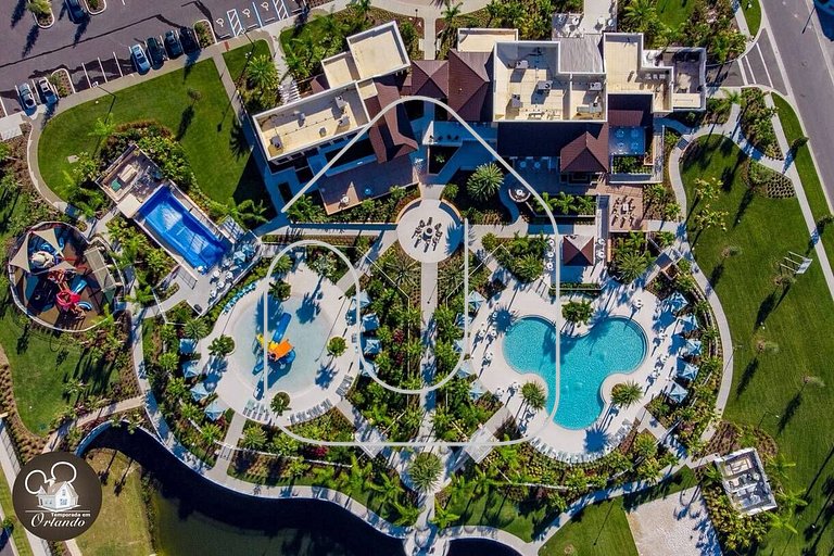 Casa 7Q c/ Piscina no Solara Resort Disney