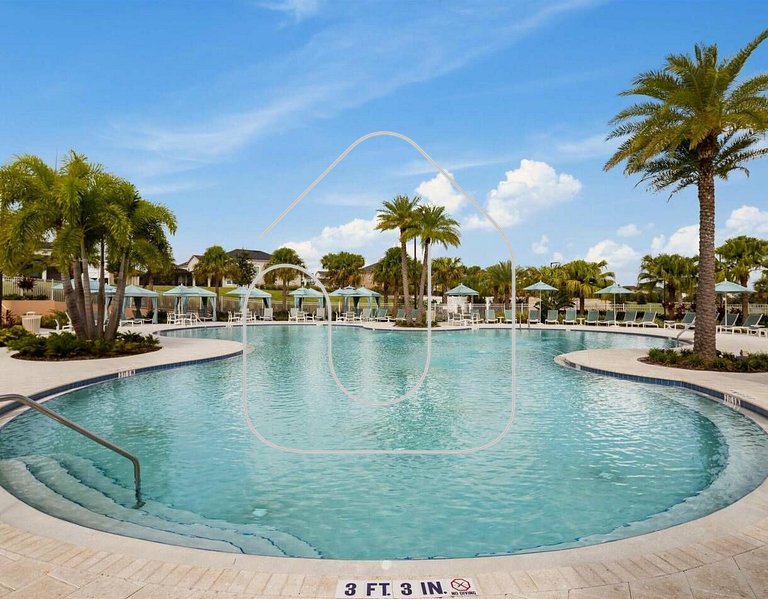 7BR Home w/ Pool at Solara Resort Disney