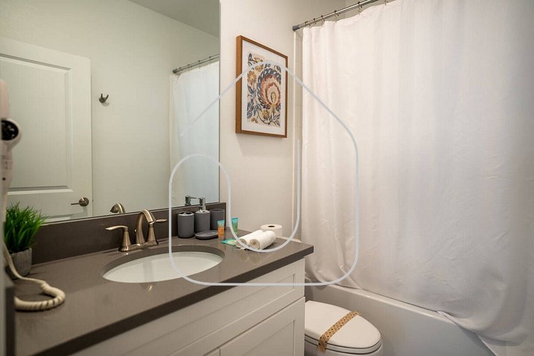 Casa 6Q c Piscina e Game Room perto Disney