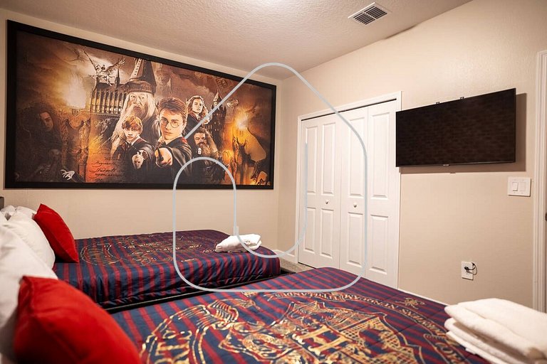 Casa 6Q c Piscina e Game Room perto Disney