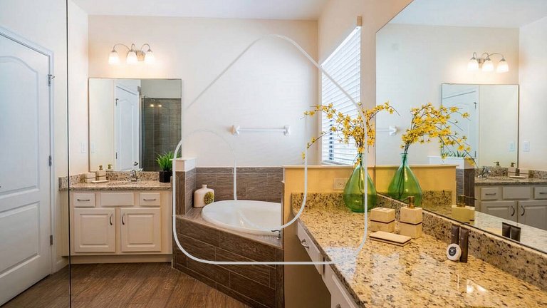 Casa 6Q c/ Piscina Priv. Perto da Disney