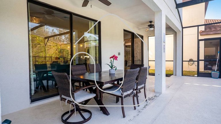 Casa 6Q c/ Piscina Priv. Perto da Disney