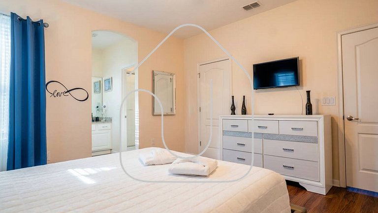 Casa 6Q c/ Piscina Priv. Perto da Disney