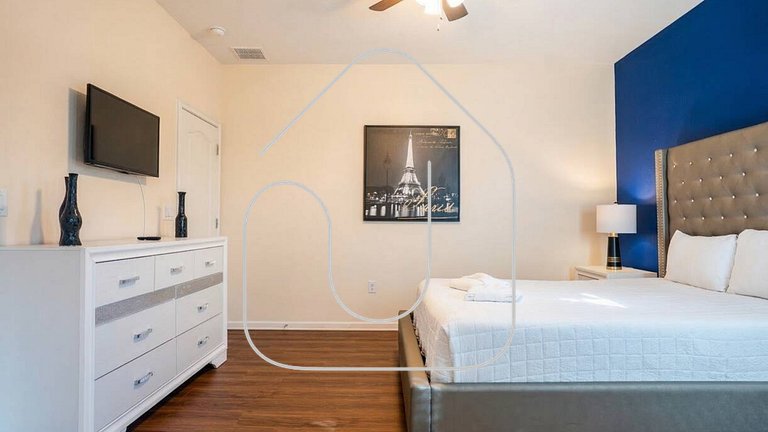 6BR Home w/ Private Pool Near Disney