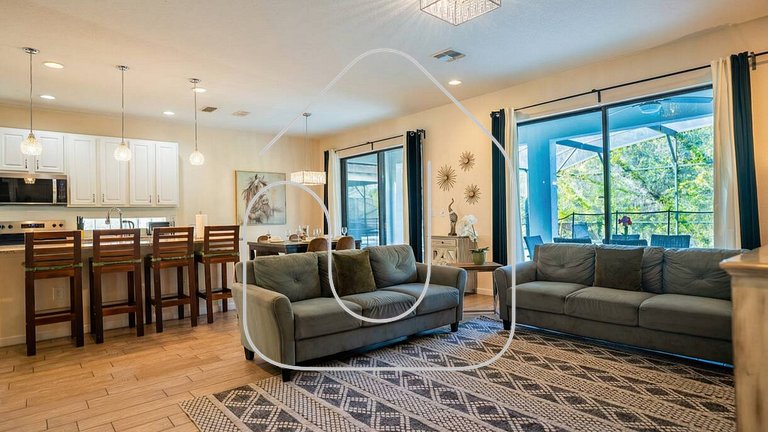 6BR Home w/ Private Pool Near Disney