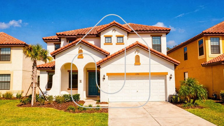 Casa 6Q c/ Piscina Priv. Perto da Disney