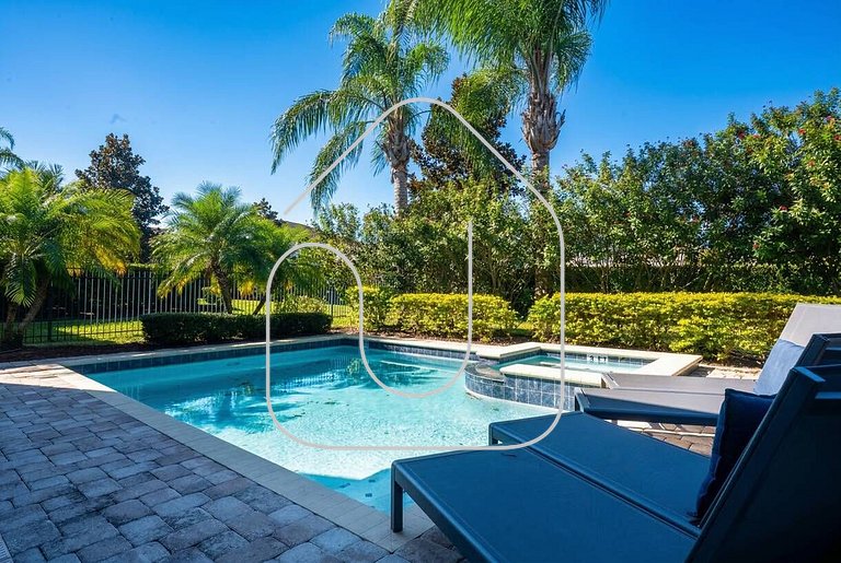Casa Luxo 6Q Encore c/ Piscina Próx Disney